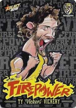 2015 Select AFL Champions - Firepower Caricatures #FC44 Ty Vickery Front